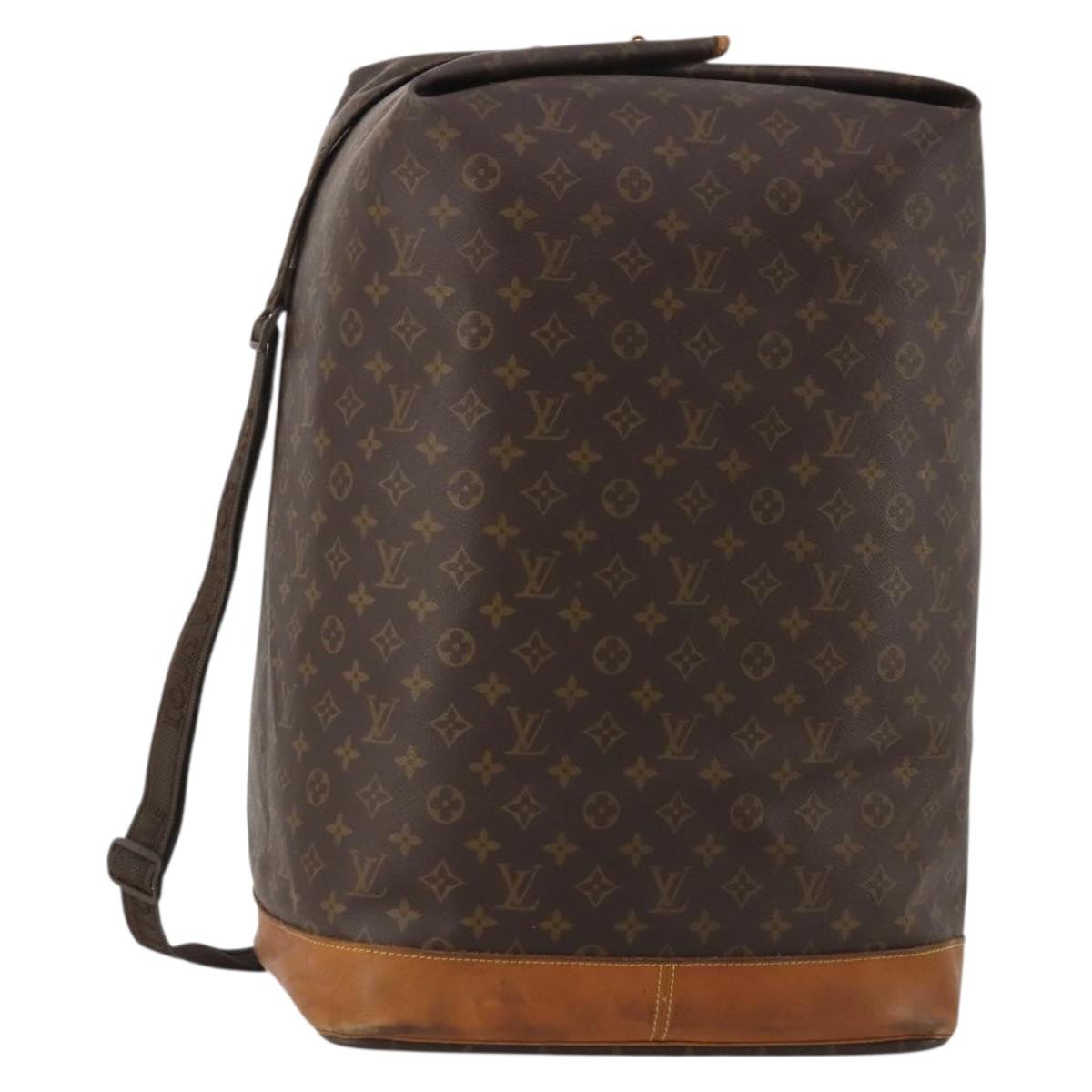 LOUIS VUITTON Monogram Sac Marine Shoulder Bag M41235 LV Auth 189698A