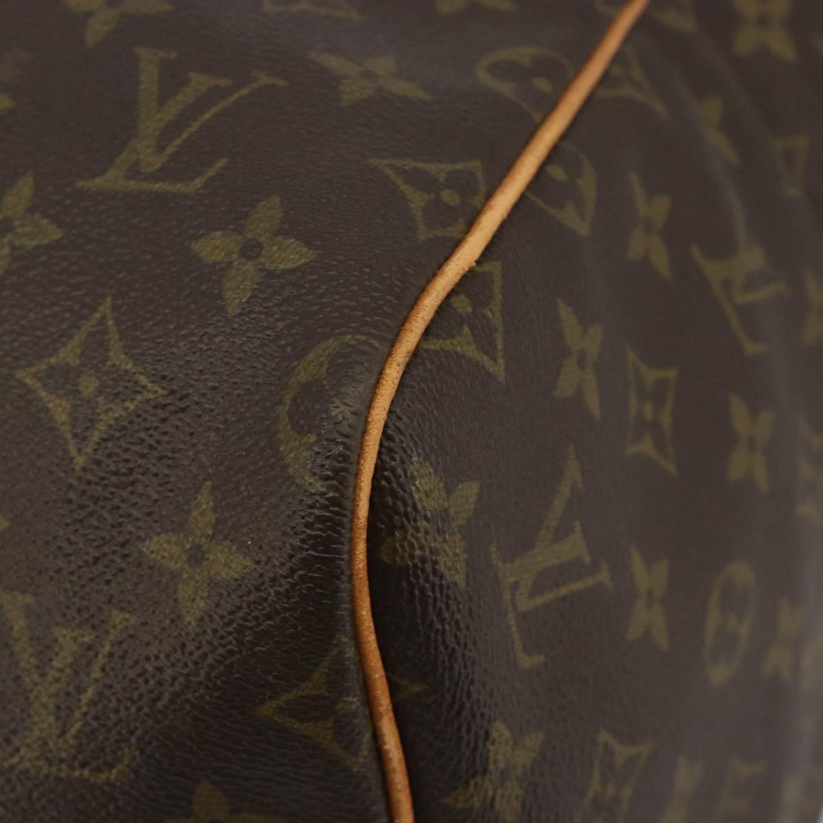 LOUIS VUITTON Monogram Sac Souple 55 Boston Bag M41622 LV Auth 189708A