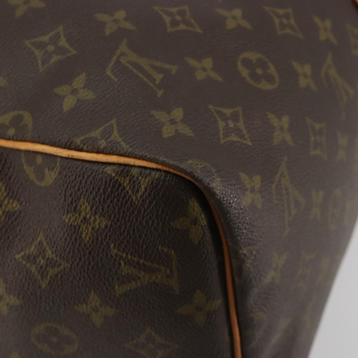 LOUIS VUITTON Monogram Sac Souple 55 Boston Bag M41622 LV Auth 189708A
