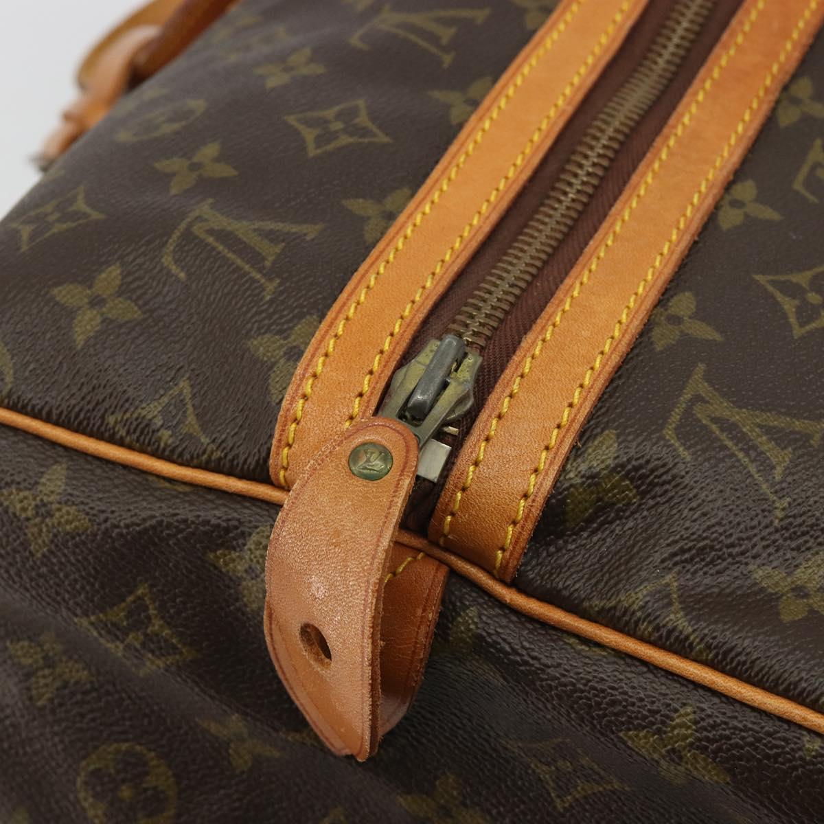 LOUIS VUITTON Monogram Sac Souple 55 Boston Bag M41622 LV Auth 189708A