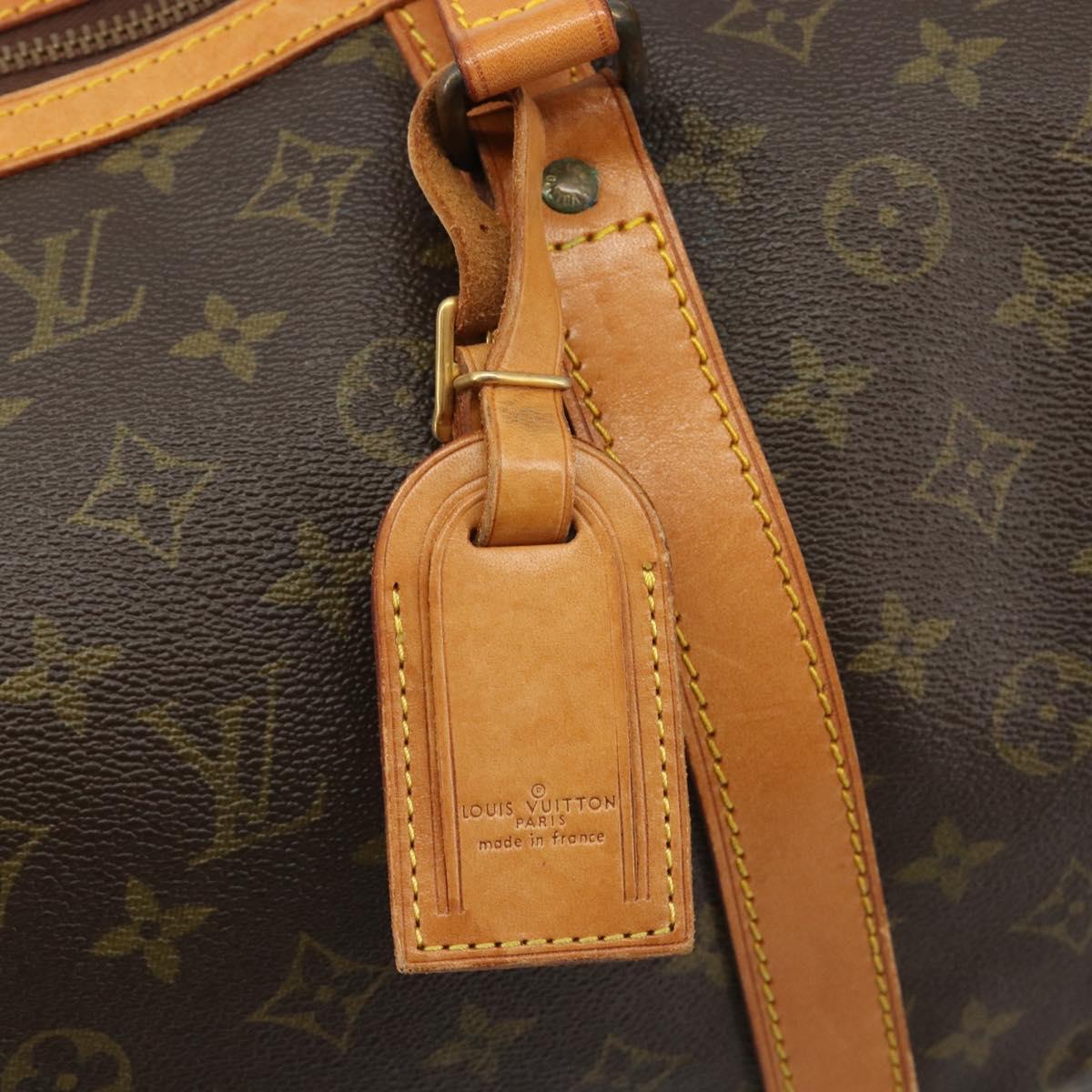 LOUIS VUITTON Monogram Sac Souple 55 Boston Bag M41622 LV Auth 189708A