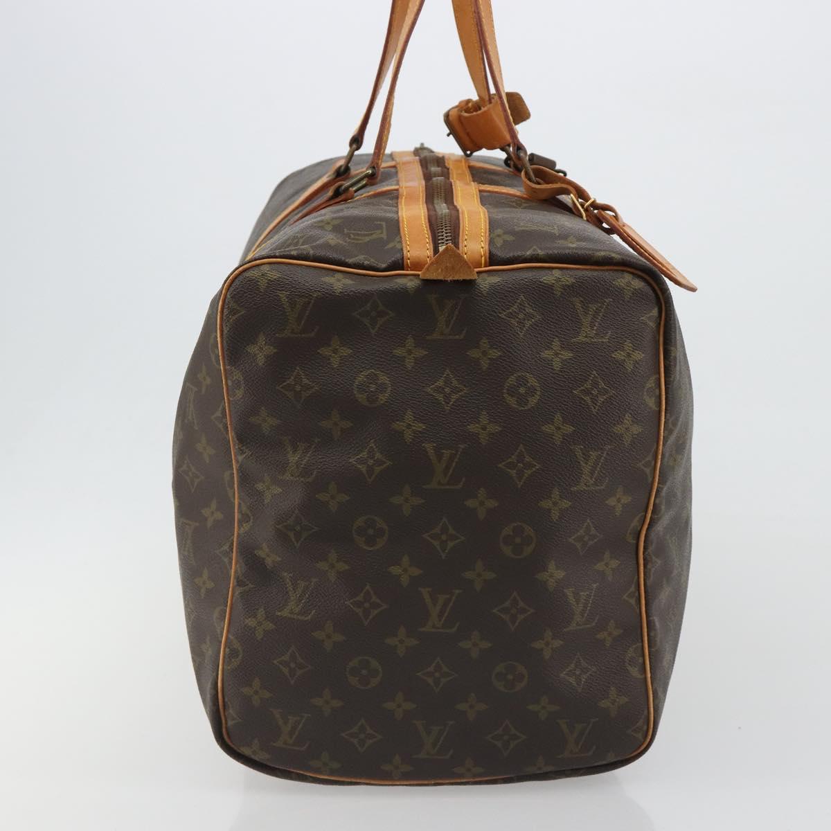 LOUIS VUITTON Monogram Sac Souple 55 Boston Bag M41622 LV Auth 189708A