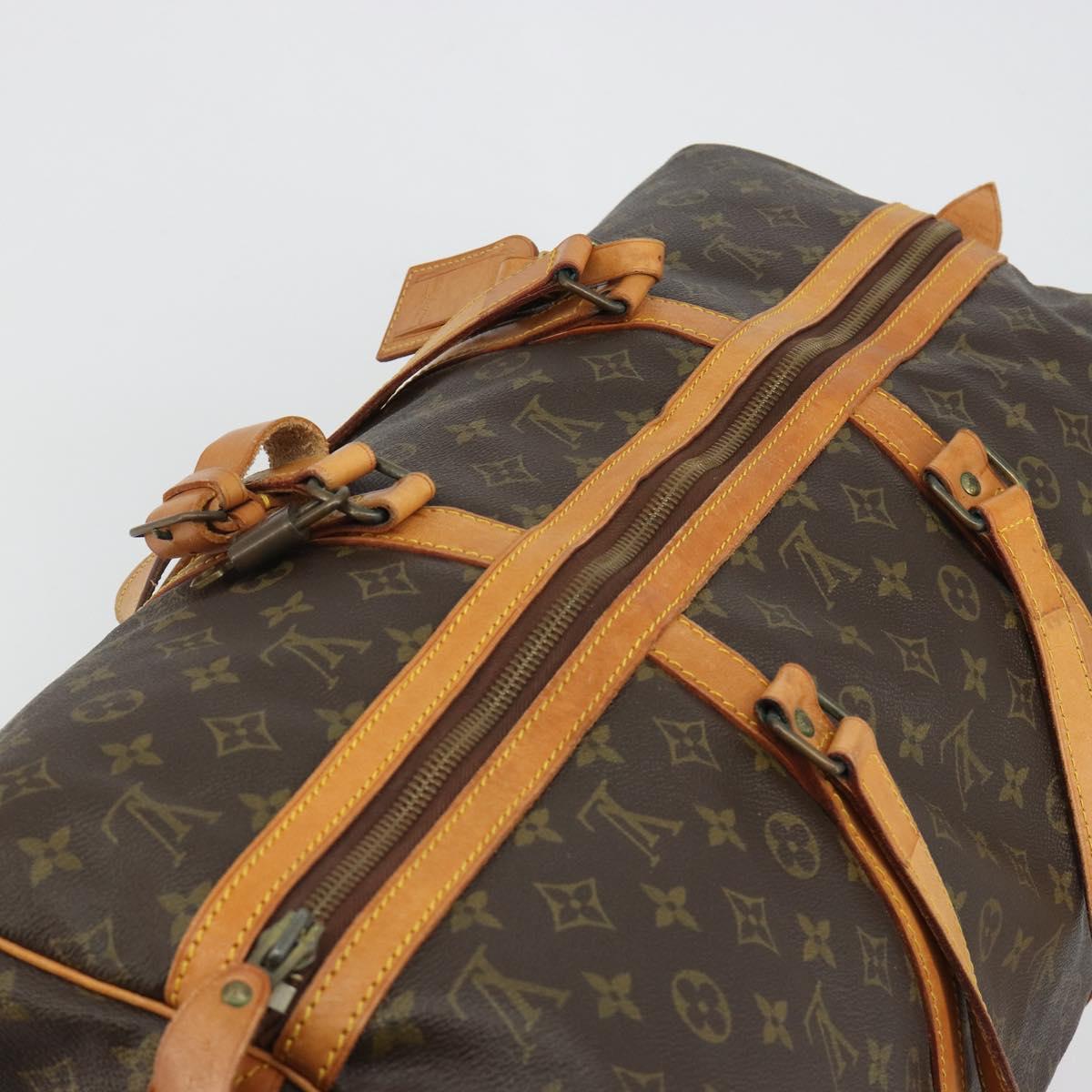 LOUIS VUITTON Monogram Sac Souple 55 Boston Bag M41622 LV Auth 189708A