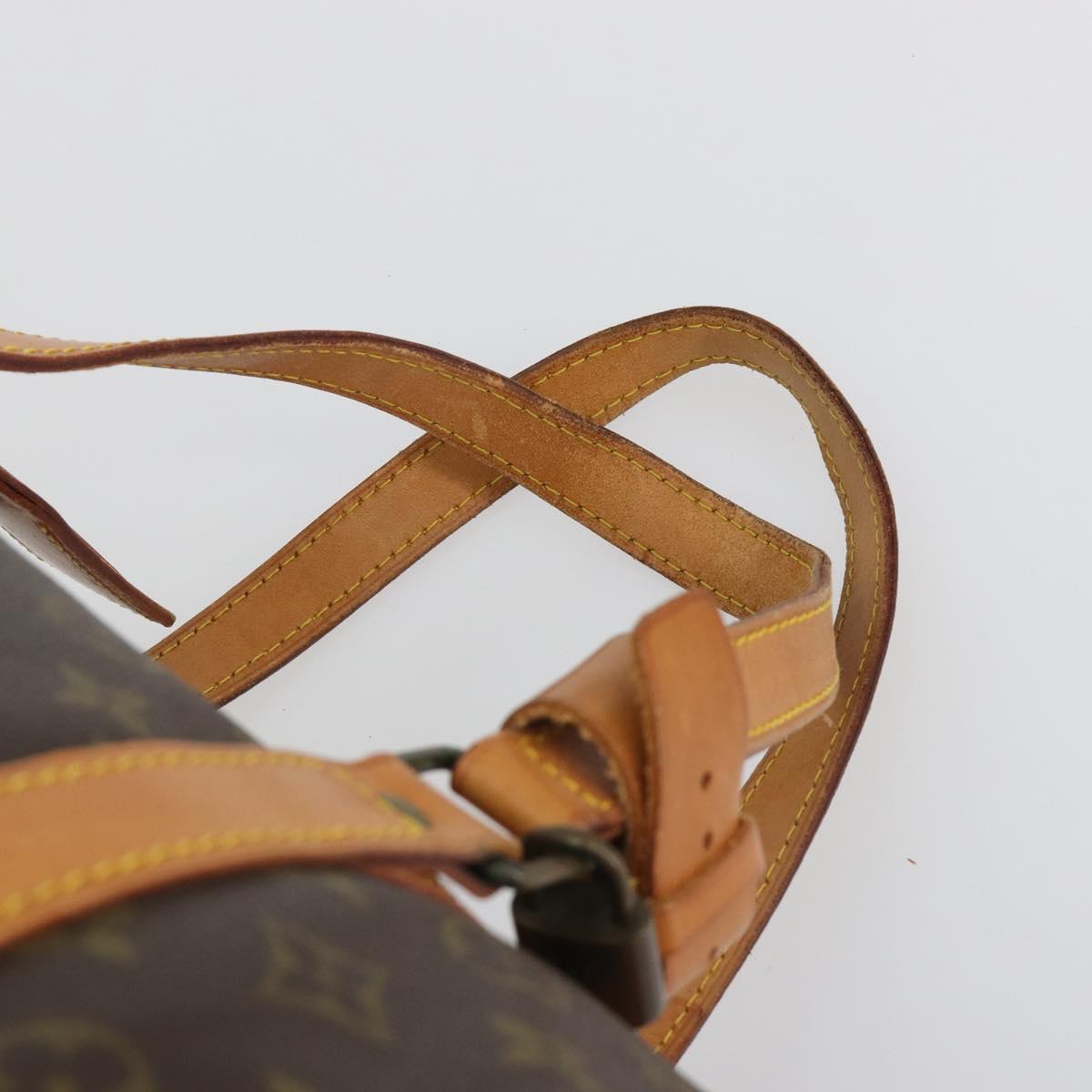 LOUIS VUITTON Monogram Sac Souple 55 Boston Bag M41622 LV Auth 189708A