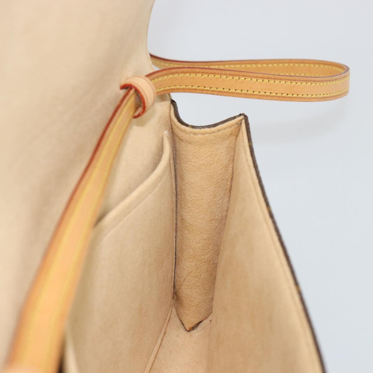 LOUIS VUITTON Monogram Pochette Twin GM Shoulder Bag M51852 LV Auth 189714V