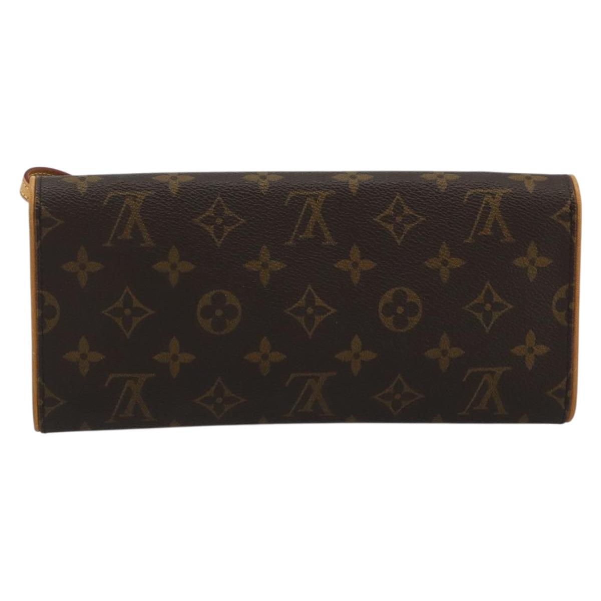 LOUIS VUITTON Monogram Pochette Twin GM Shoulder Bag M51852 LV Auth 189714V