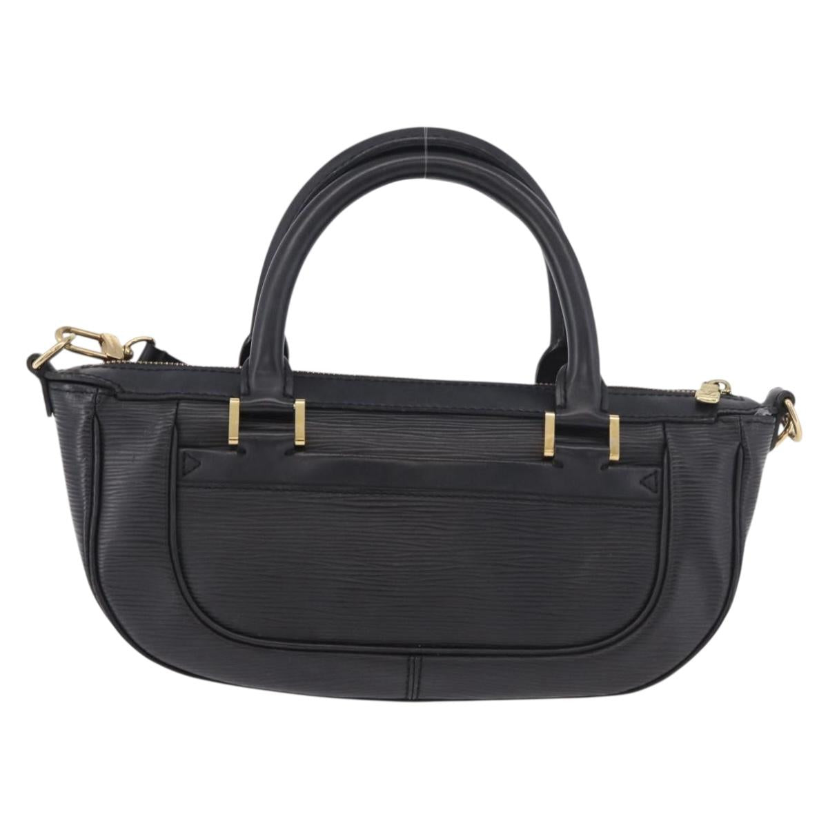 LOUIS VUITTON Epi Danura PM Hand Bag 2way Black M58912 LV Auth 189742A