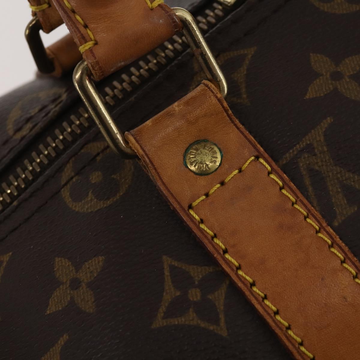 LOUIS VUITTON Monogram Keepall 45 Boston Bag M41428 LV Auth 189744