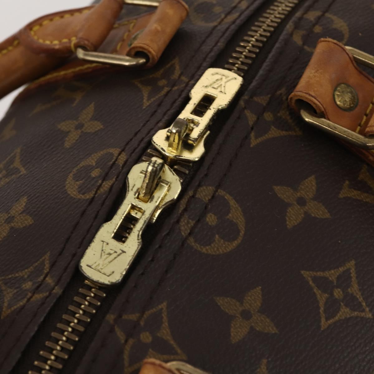LOUIS VUITTON Monogram Keepall 45 Boston Bag M41428 LV Auth 189744