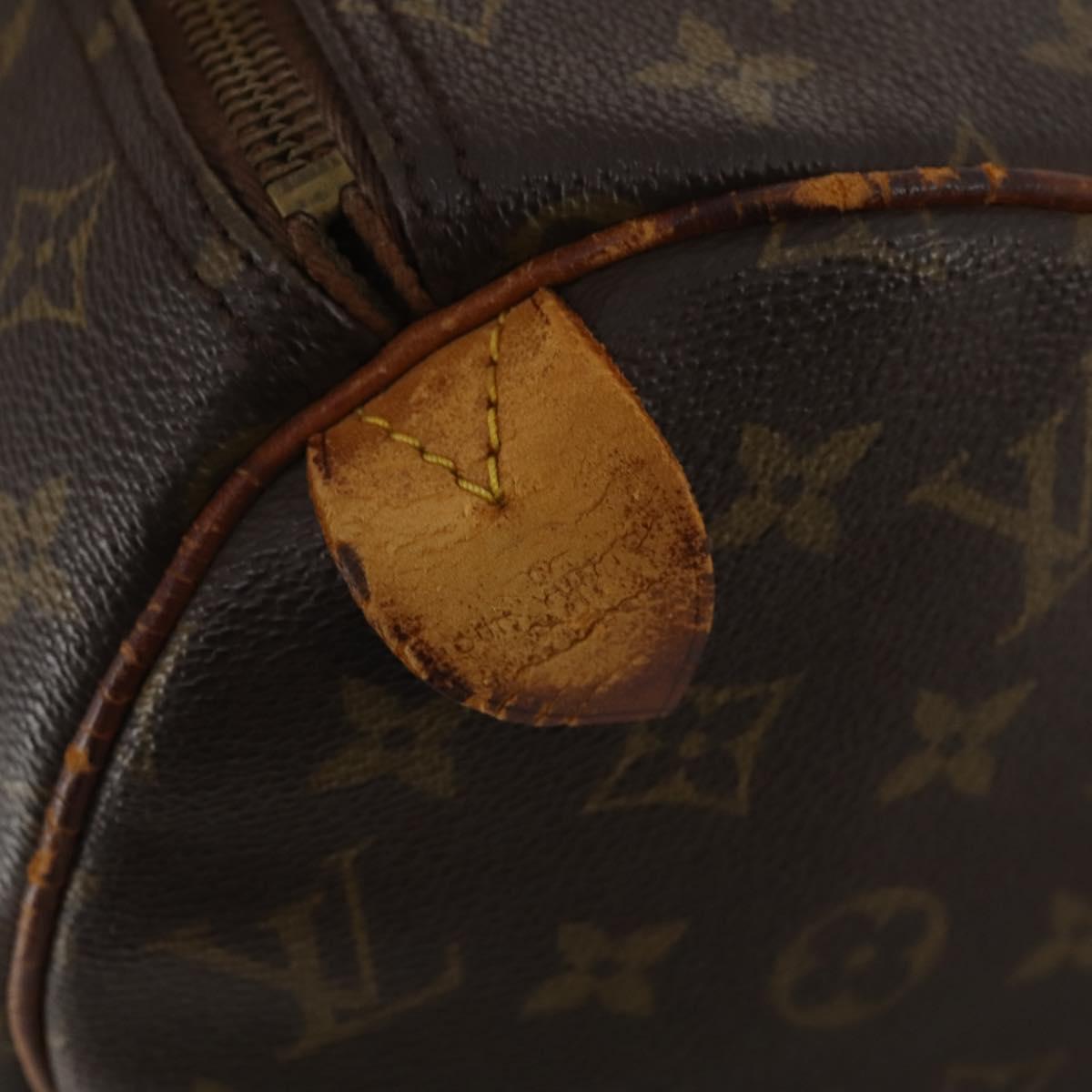 LOUIS VUITTON Monogram Keepall 45 Boston Bag M41428 LV Auth 189750