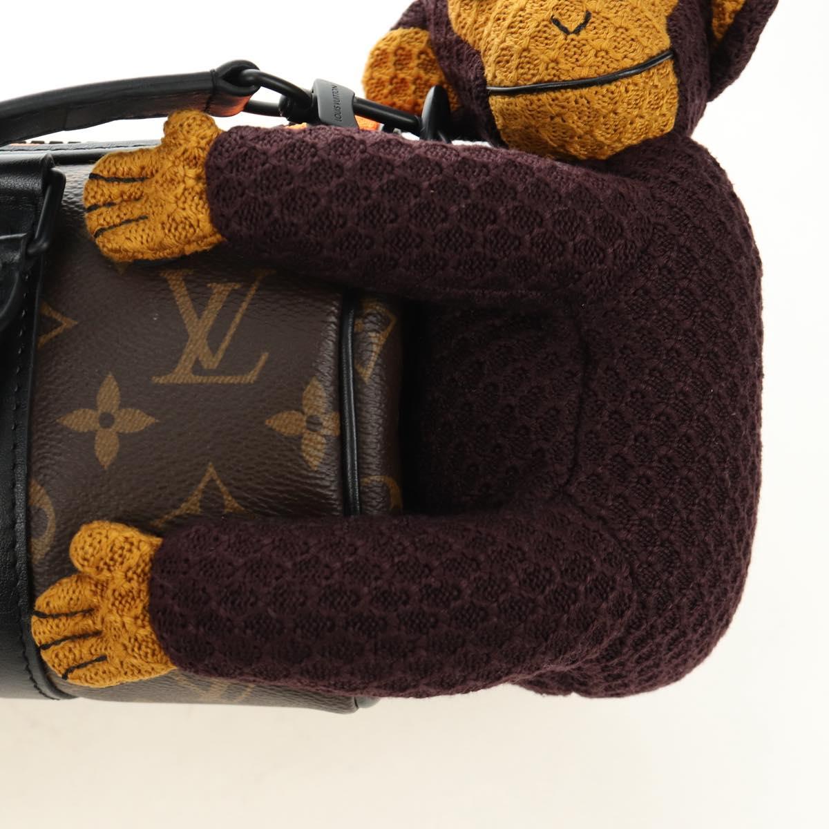 LOUIS VUITTON Monogram Monkey Puppet Keepall XS Bag M80118 LV Auth 189754SM