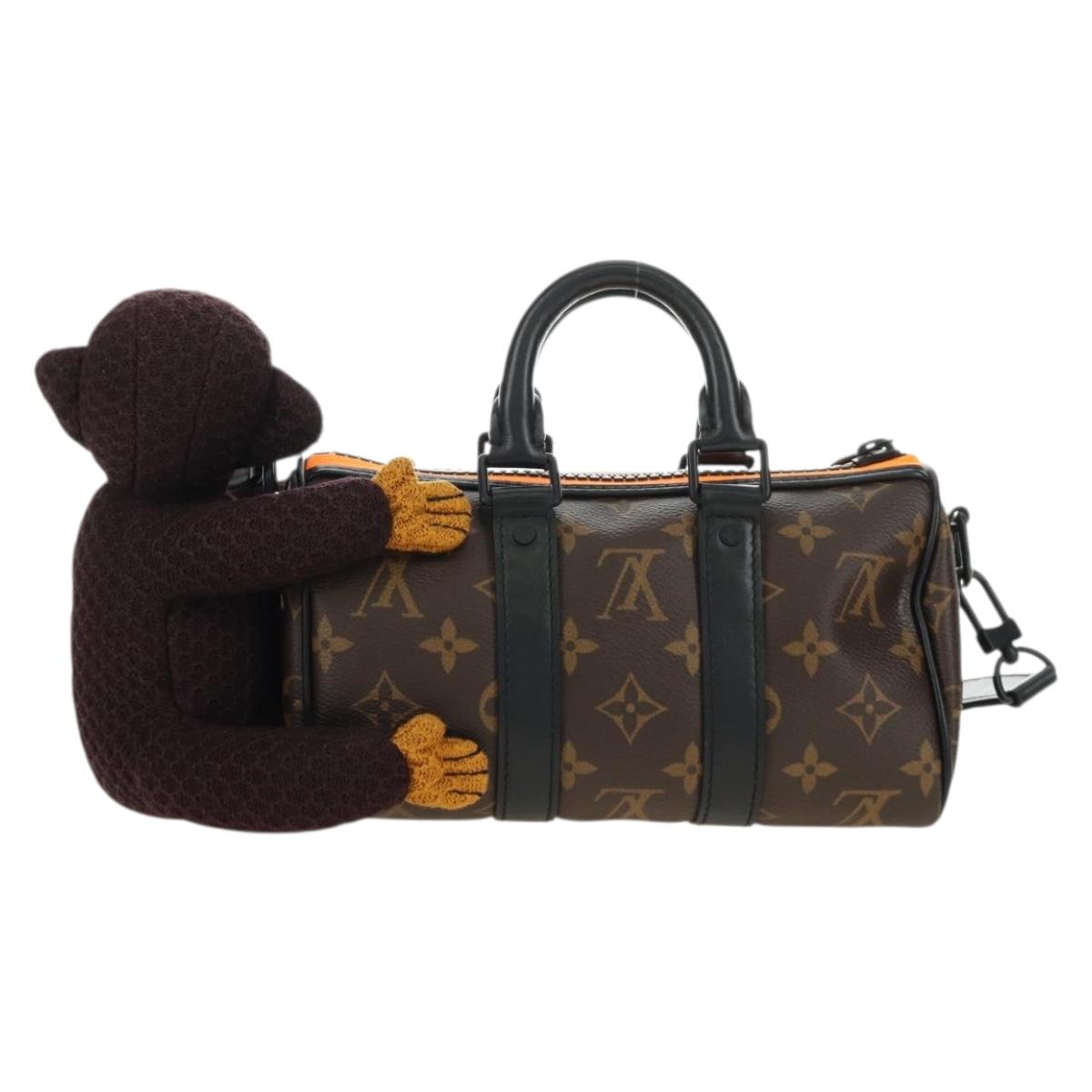 LOUIS VUITTON Monogram Monkey Puppet Keepall XS Bag M80118 LV Auth 189754SM