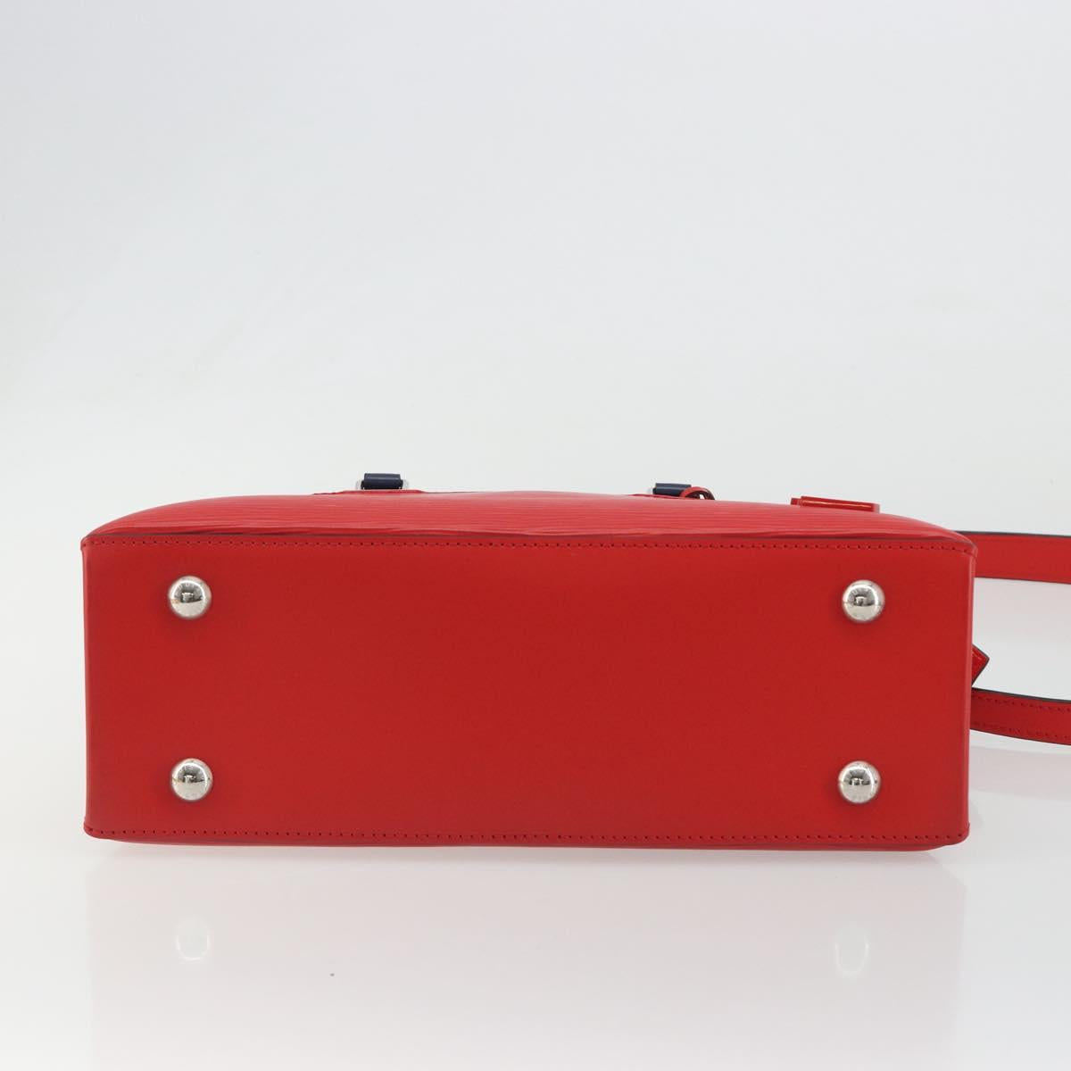LOUIS VUITTON Epi Kleber PM Hand Bag Red M51347 LV Auth 189766V