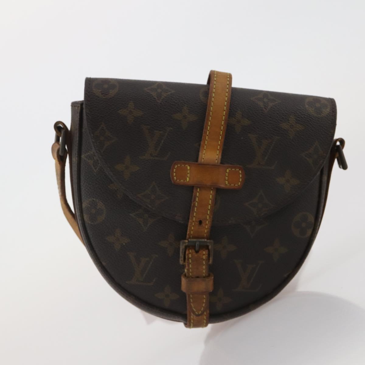 LOUIS VUITTON Monogram Shoulder Bag 2 Set LV Auth 189779