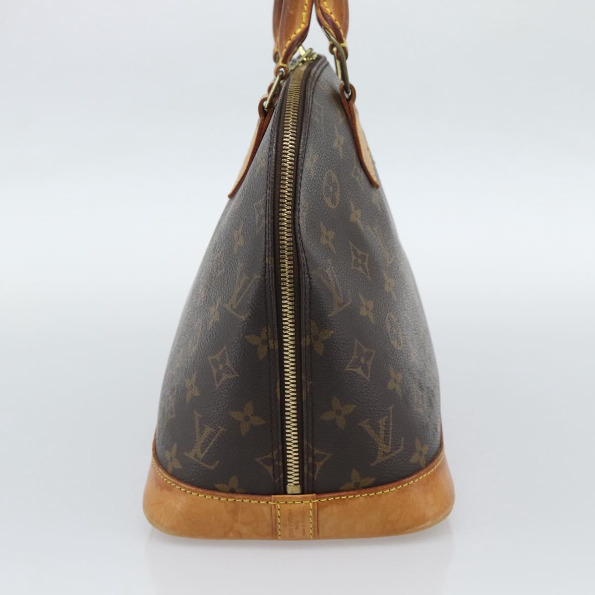 LOUIS VUITTON Monogram Alma Hand Bag M51130 LV Auth 189781
