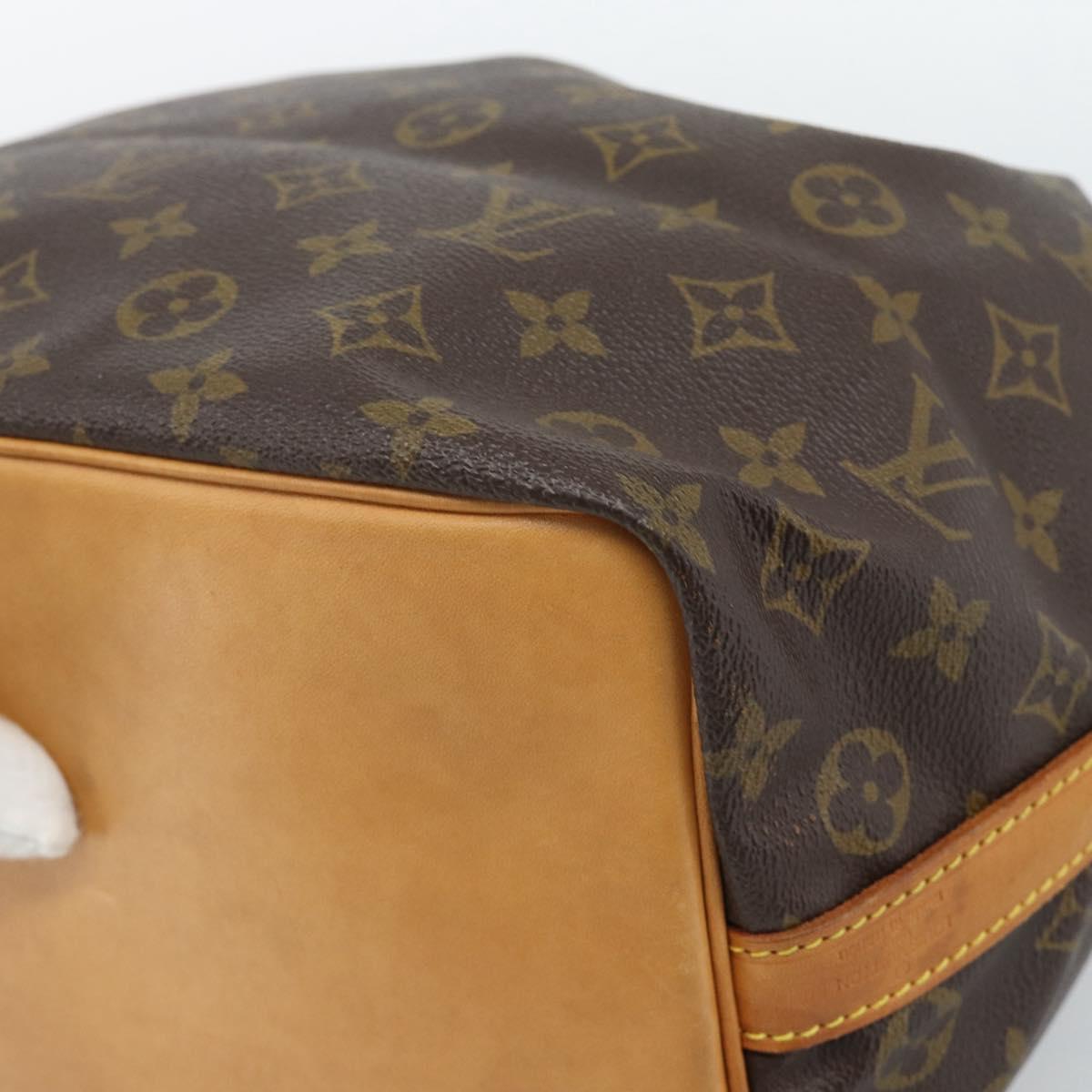 LOUIS VUITTON Monogram Petit Noe Shoulder Bag M42226 LV Auth 189793A