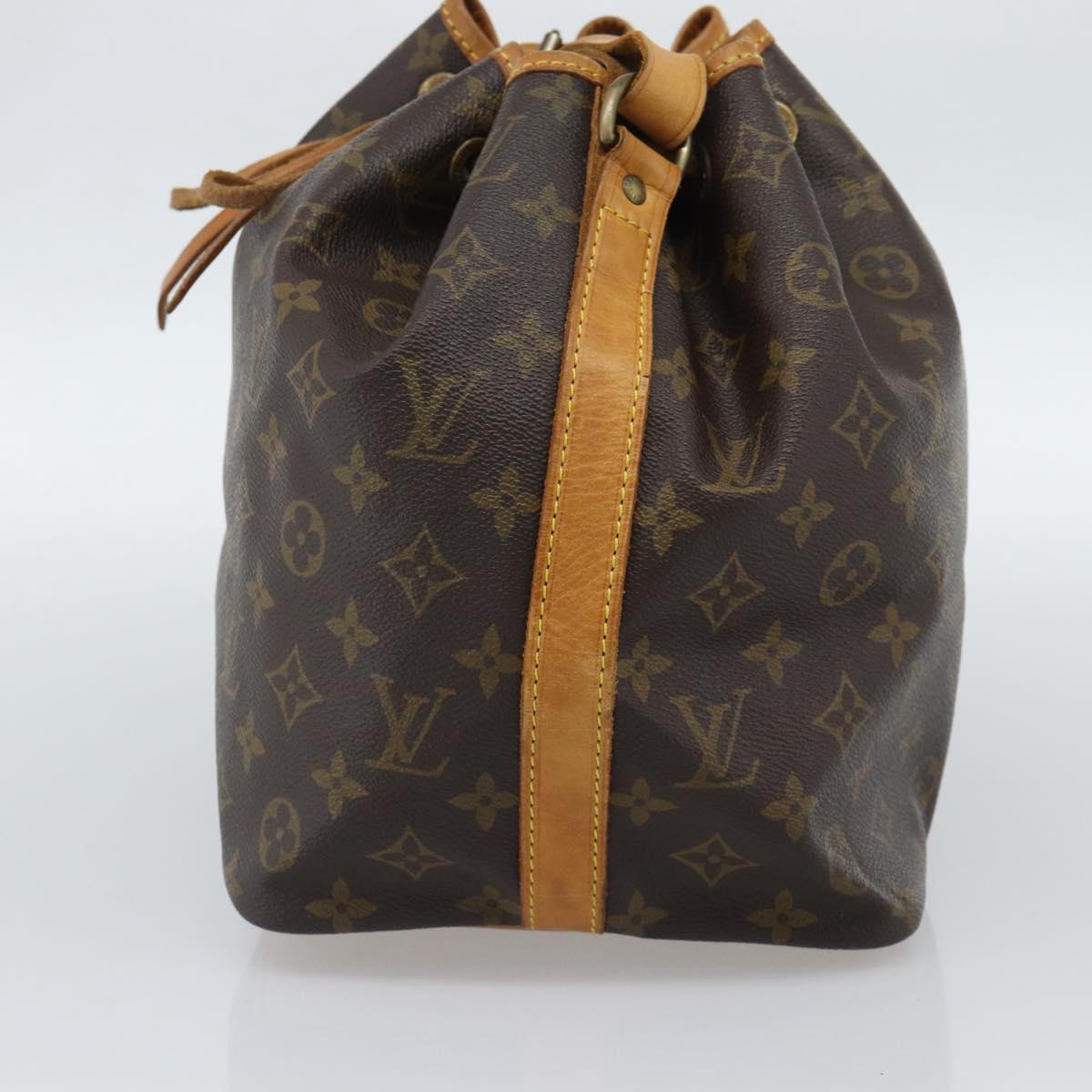 LOUIS VUITTON Monogram Petit Noe Shoulder Bag M42226 LV Auth 189793A
