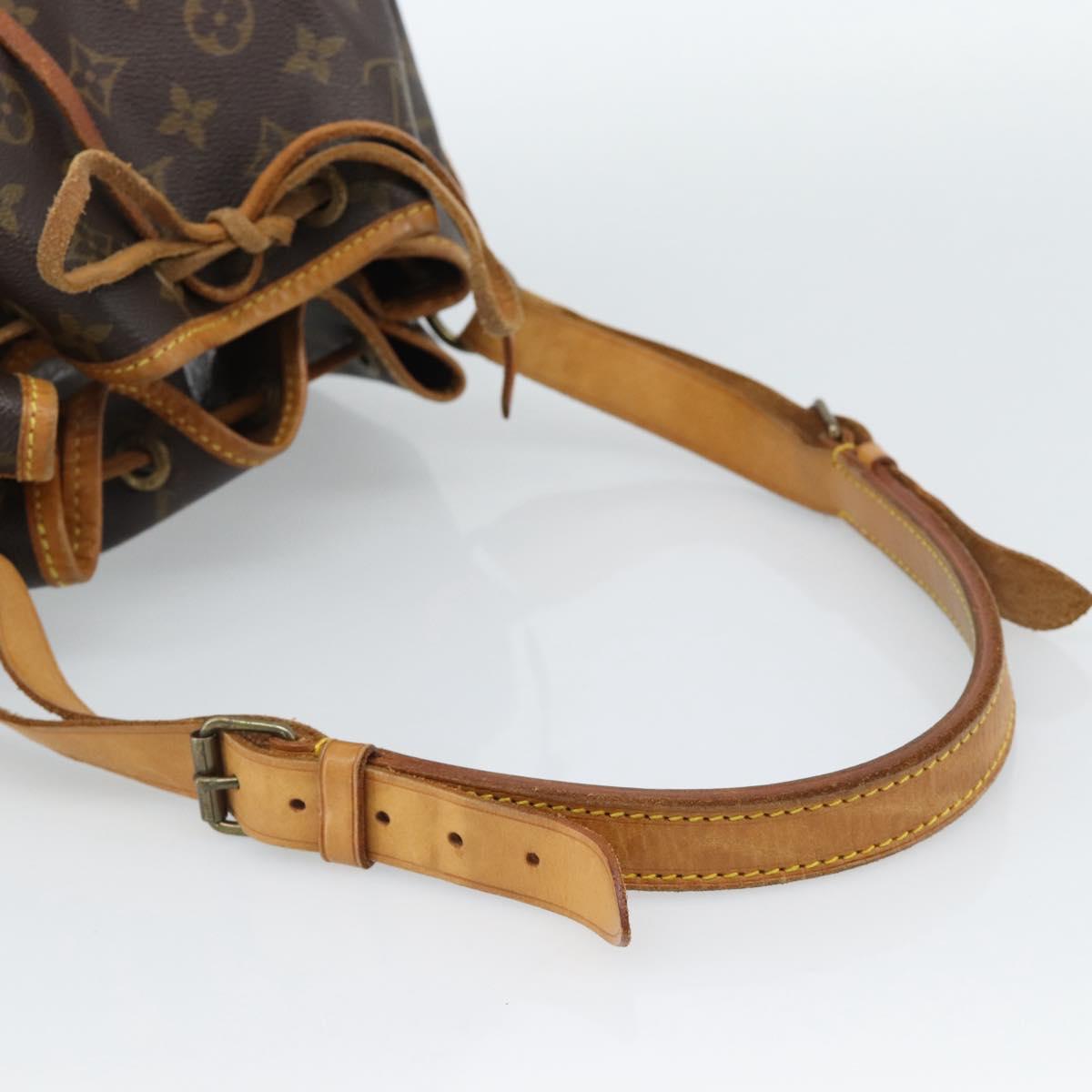 LOUIS VUITTON Monogram Petit Noe Shoulder Bag M42226 LV Auth 189793A
