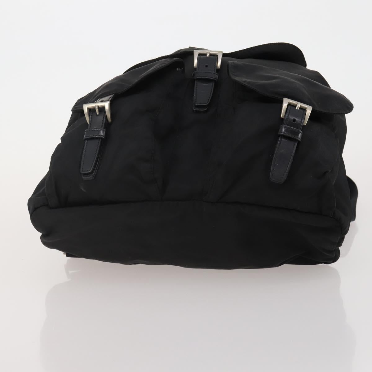 PRADA Hand Bag Nylon 3 Set Black Brown khaki Auth 189799