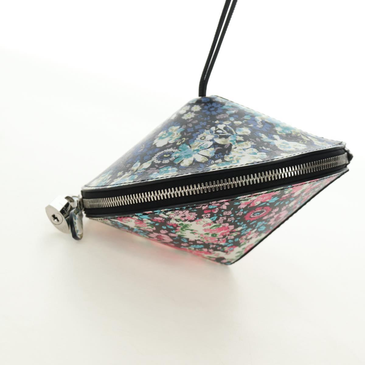 LOUIS VUITTON Tupi Hand Bag Calf Skin Multicolor Silver LV Auth 189805SAM