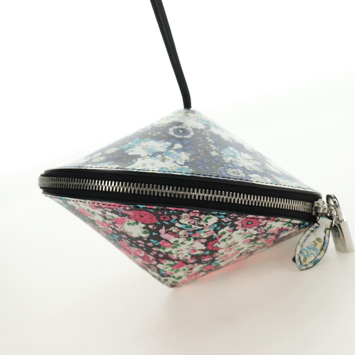 LOUIS VUITTON Tupi Hand Bag Calf Skin Multicolor Silver LV Auth 189805SAM