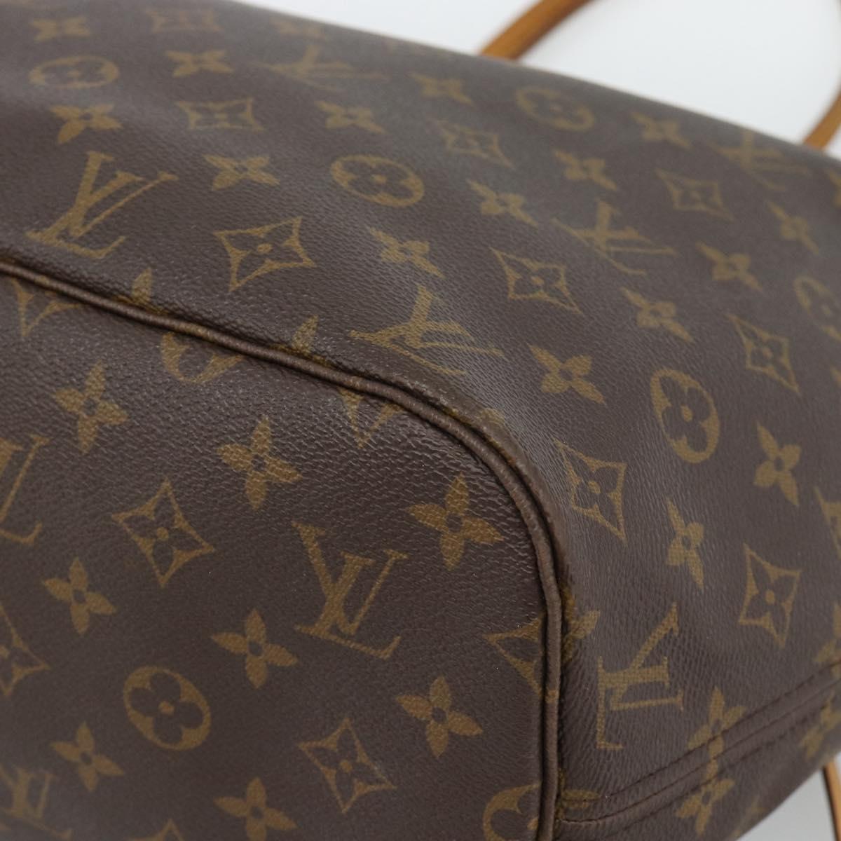 LOUIS VUITTON Monogram Neverfull MM Tote Bag M40156 LV Auth 189812A