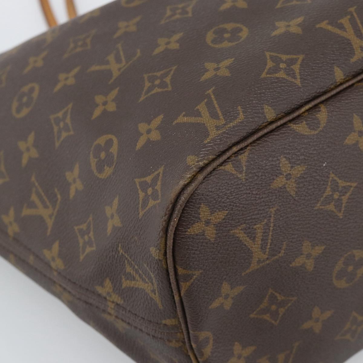 LOUIS VUITTON Monogram Neverfull MM Tote Bag M40156 LV Auth 189812A