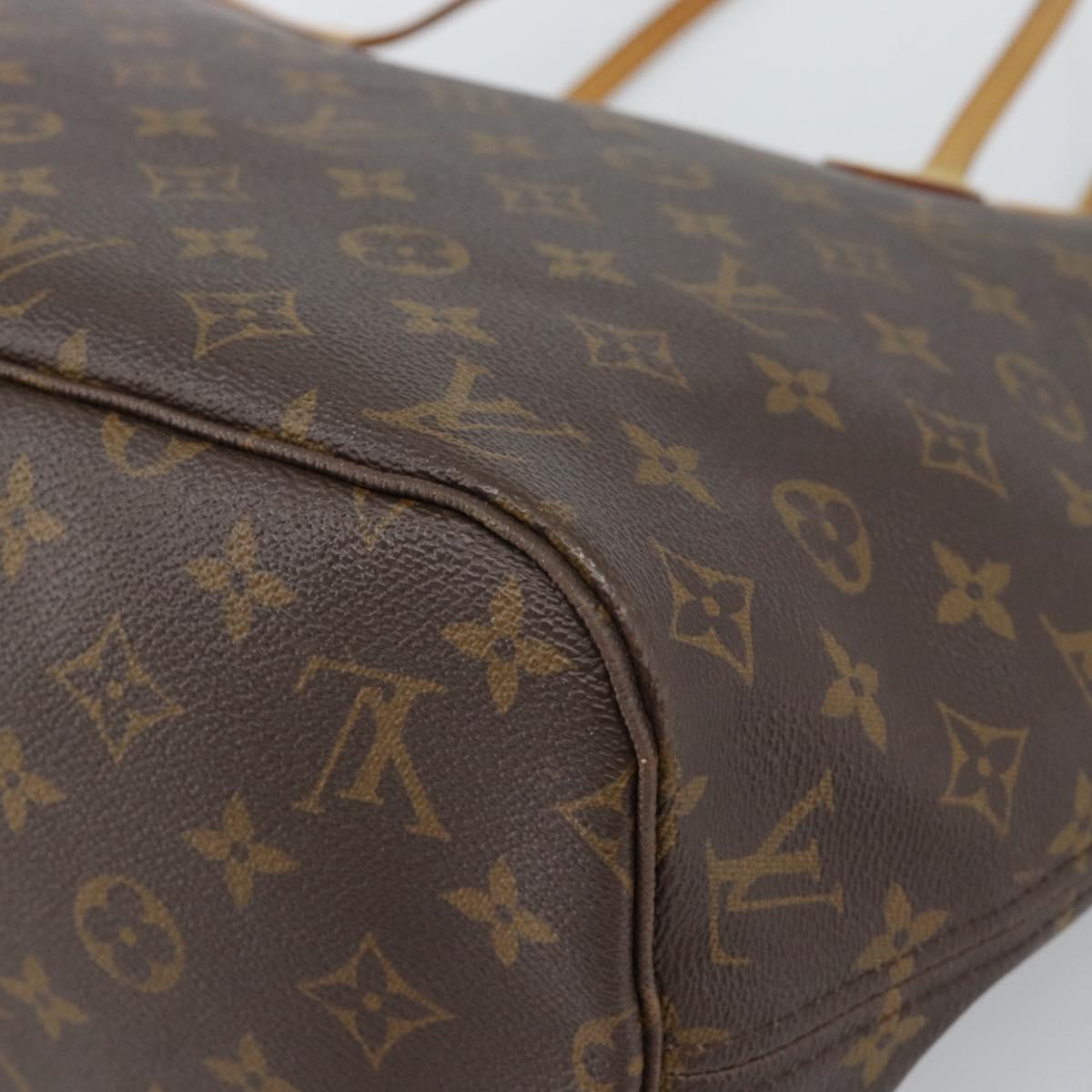 LOUIS VUITTON Monogram Neverfull MM Tote Bag M40156 LV Auth 189812A