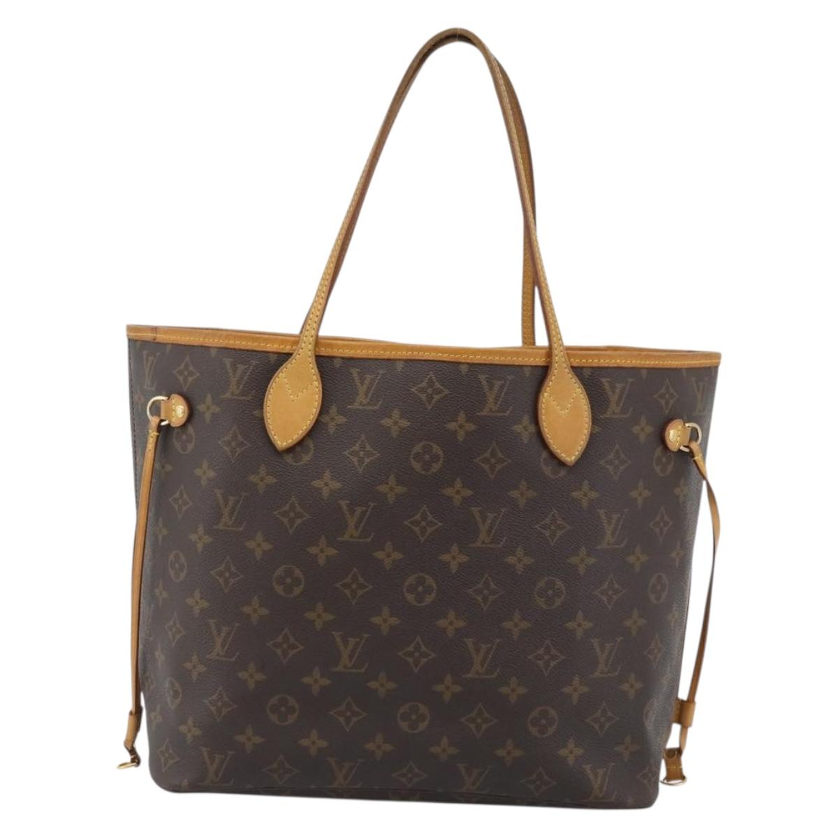 LOUIS VUITTON Monogram Neverfull MM Tote Bag M40156 LV Auth 189812A