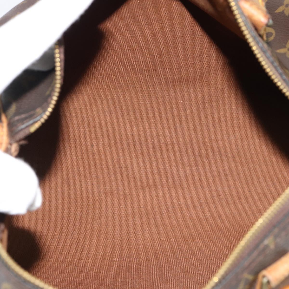 LOUIS VUITTON Monogram Speedy 30 Hand Bag M41526 LV Auth 189818