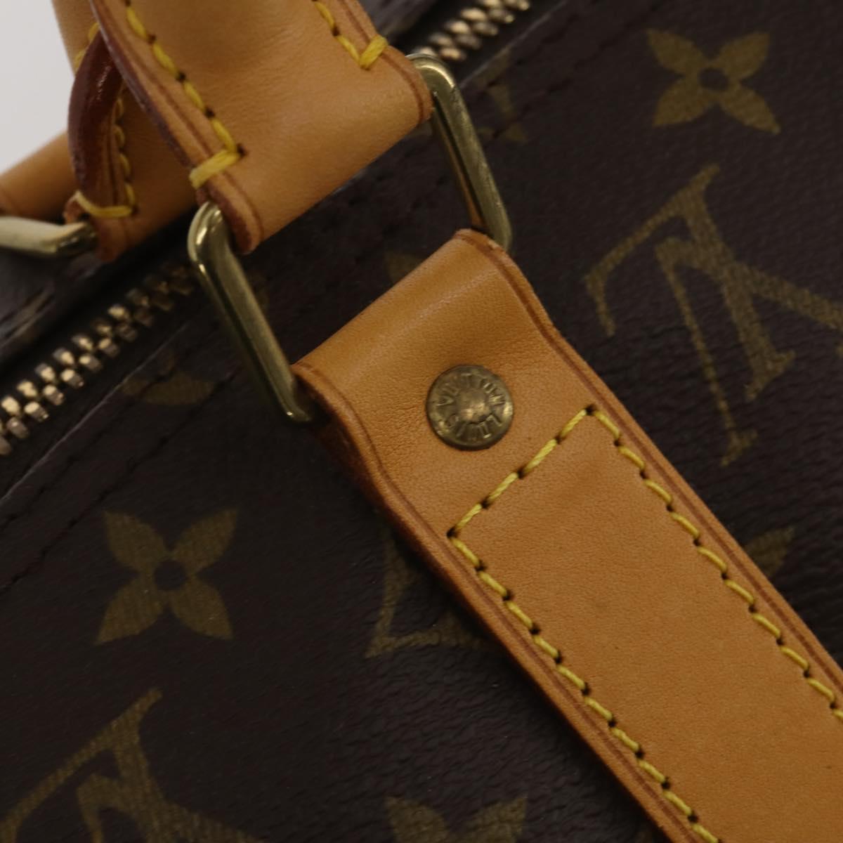 LOUIS VUITTON Monogram Keepall 50 Boston Bag M41426 LV Auth 189820V