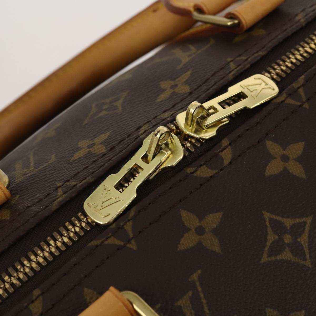 LOUIS VUITTON Monogram Keepall 50 Boston Bag M41426 LV Auth 189820V