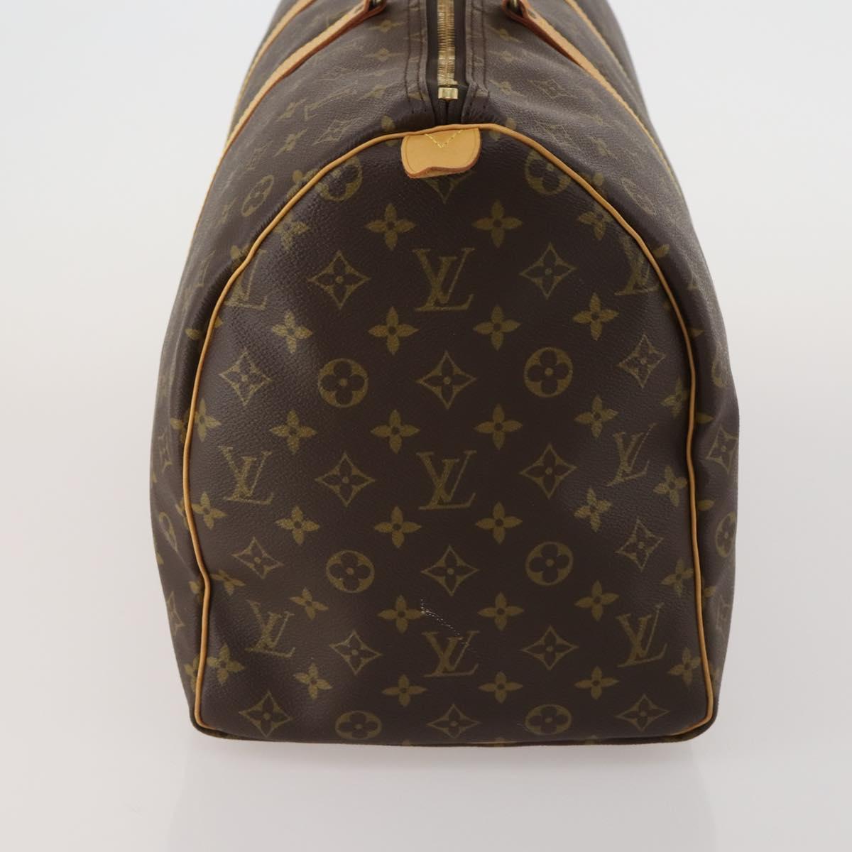 LOUIS VUITTON Monogram Keepall 50 Boston Bag M41426 LV Auth 189820V