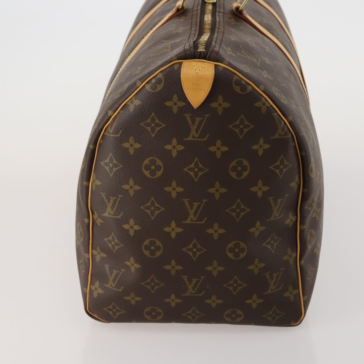 LOUIS VUITTON Monogram Keepall 50 Boston Bag M41426 LV Auth 189820V