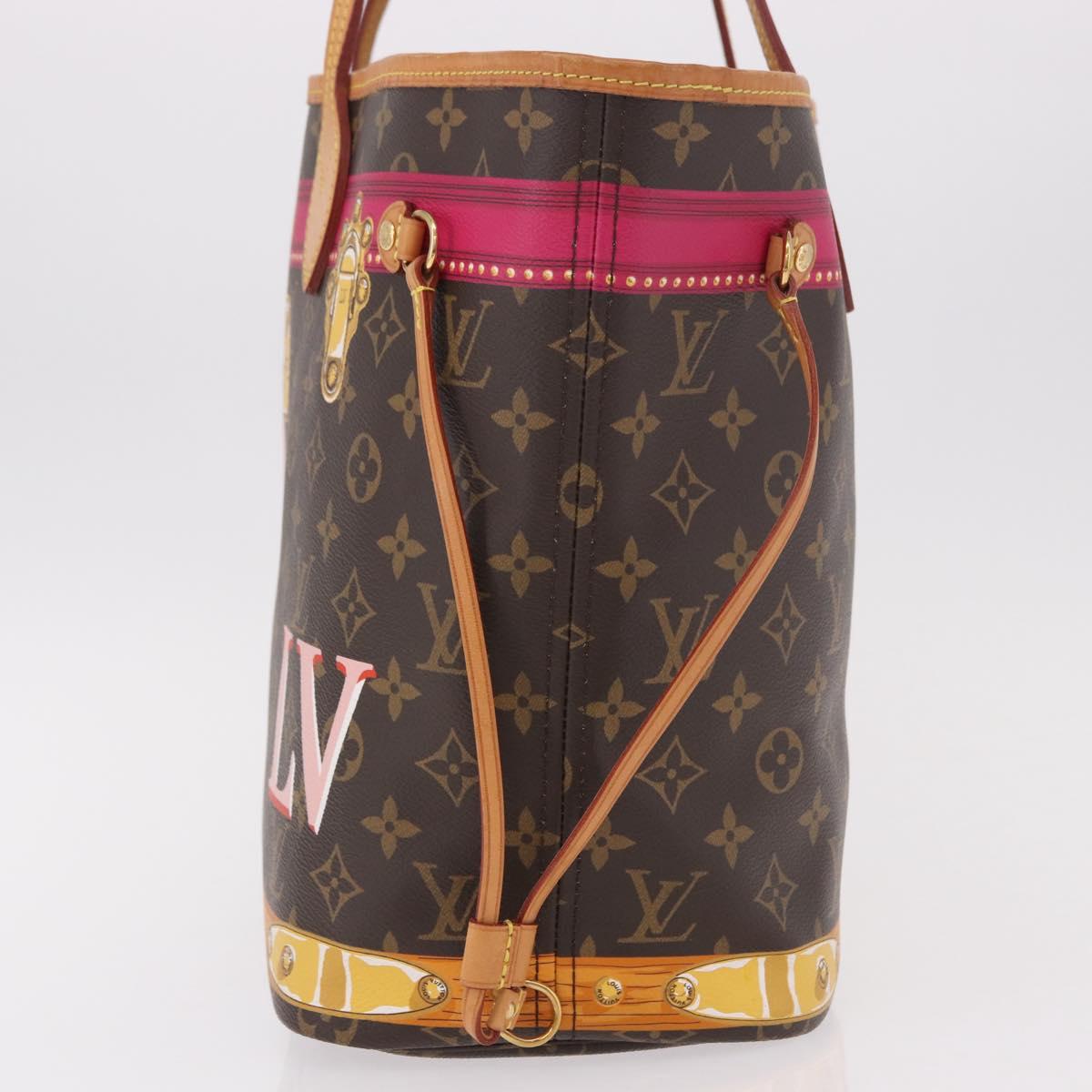 LOUIS VUITTON Summer Trunk Collection Neverfull MM Bag M41390 LV Auth 189826SV