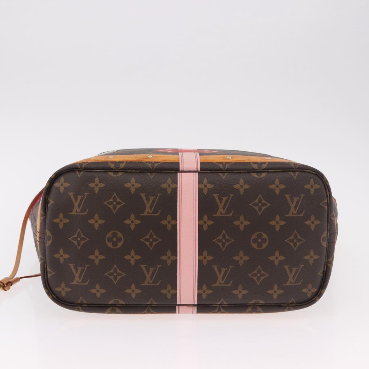 LOUIS VUITTON Summer Trunk Collection Neverfull MM Bag M41390 LV Auth 189826SV