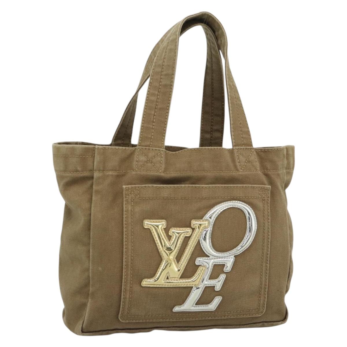 LOUIS VUITTON That's Love Tote PM Tote Bag Canvas Brown M95469 LV Auth 189837A