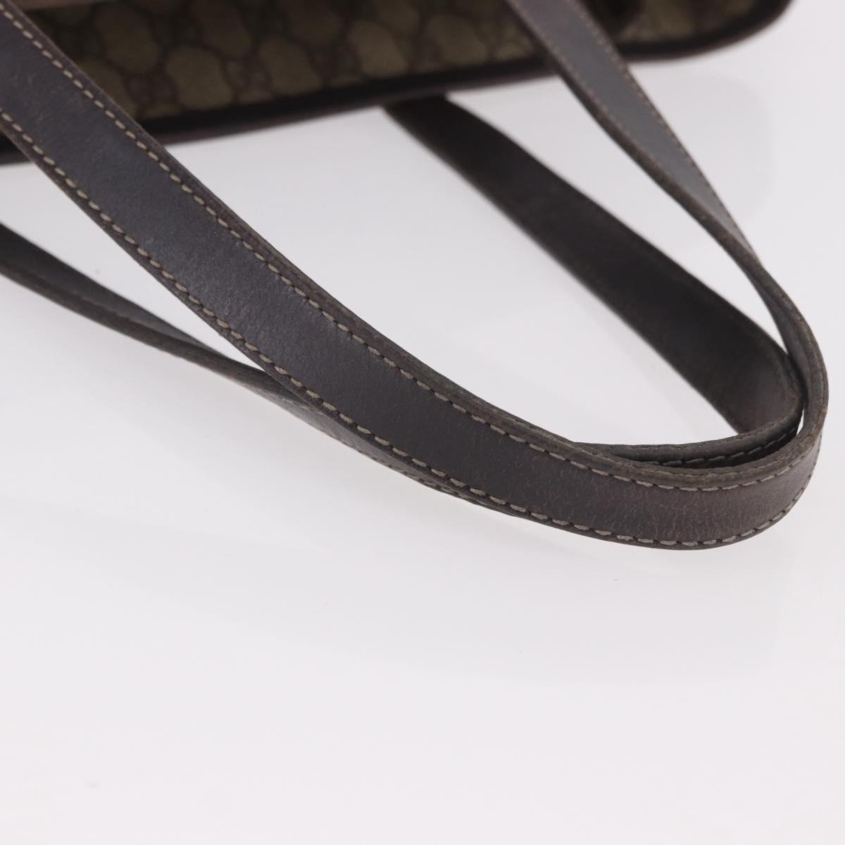 GUCCI GG Supreme Tote Bag PVC Beige 211137 Auth 189843