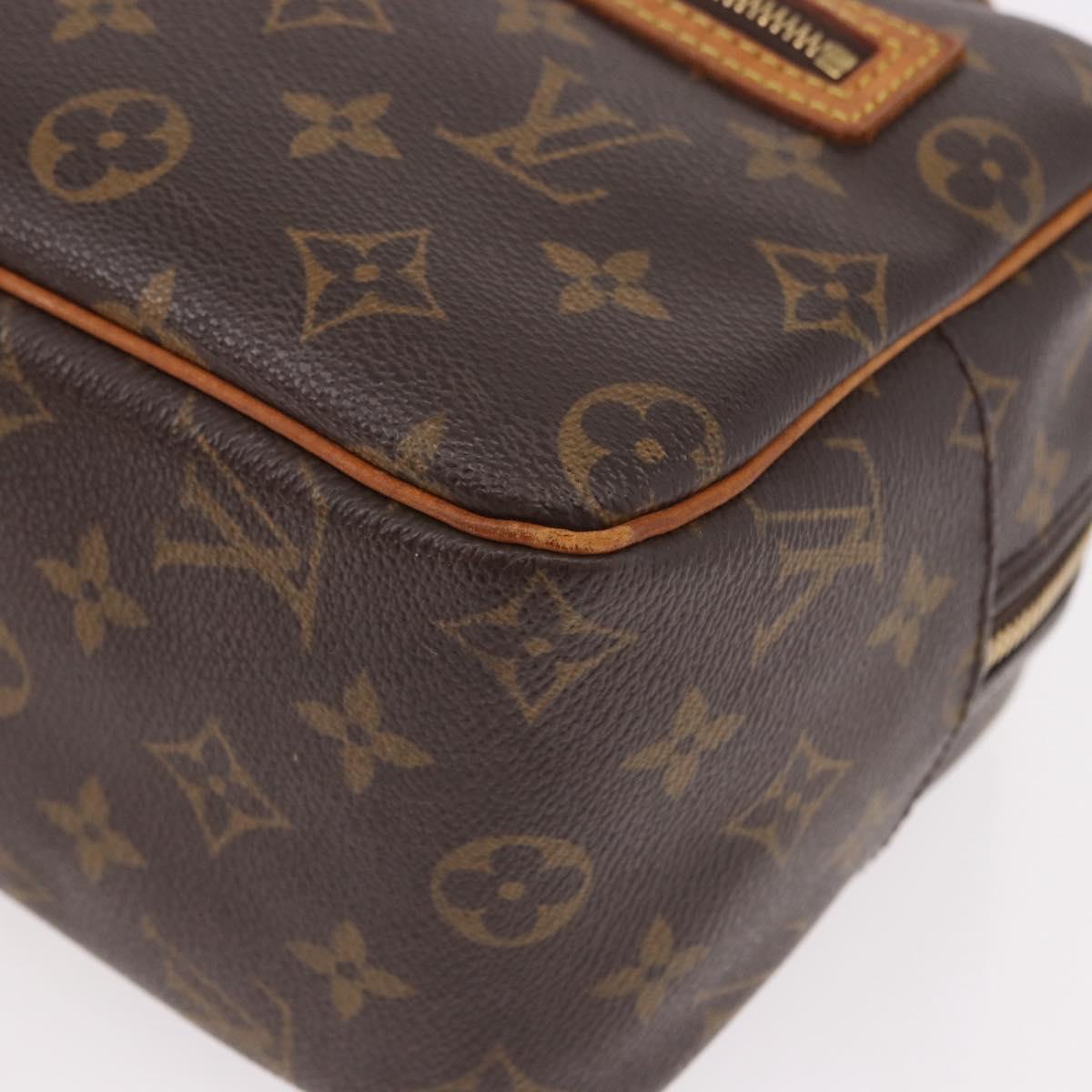 LOUIS VUITTON Monogram Cite MM Hand Bag M51182 LV Auth 189854