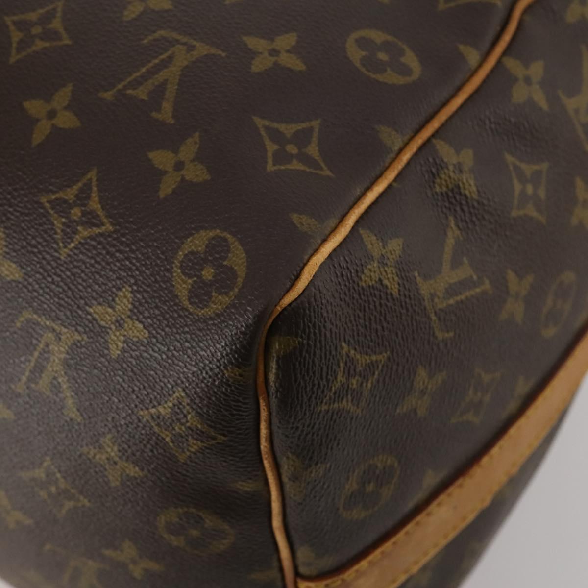 LOUIS VUITTON Monogram Keepall Bandouliere 50 Boston Bag M41416 LV Auth 189856