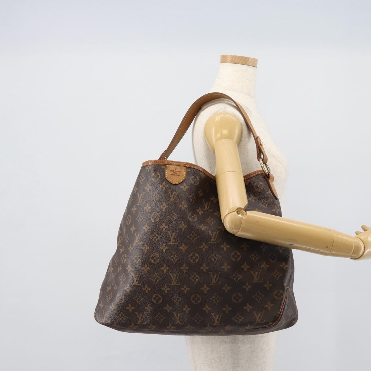 LOUIS VUITTON Monogram Delightful MM Shoulder Bag M50156 LV Auth 189863A