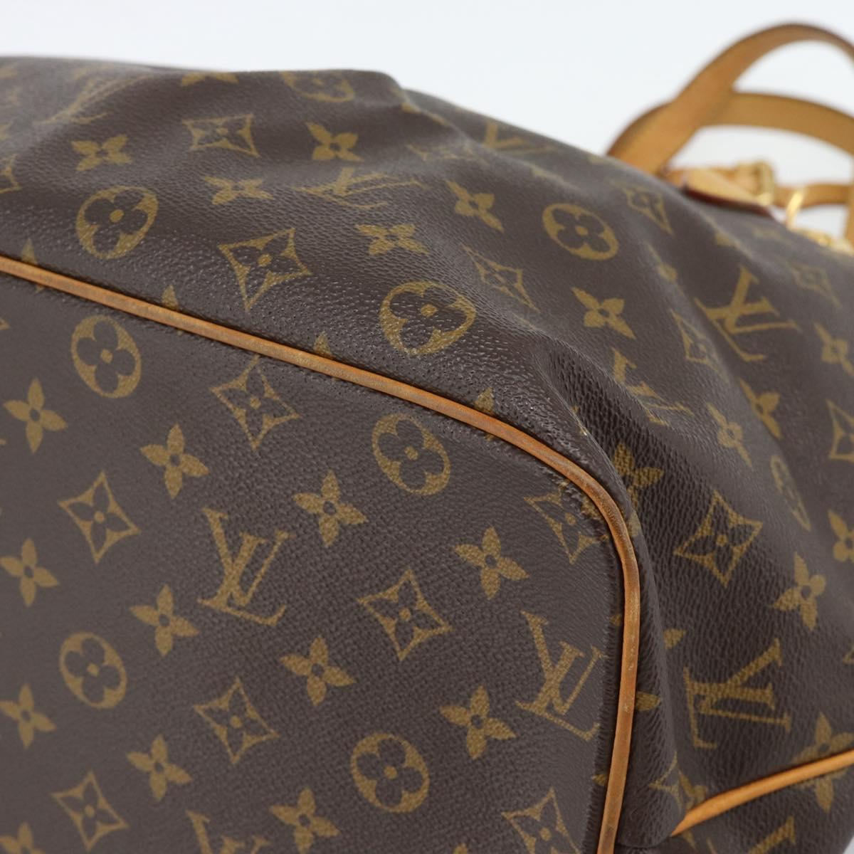 LOUIS VUITTON Monogram Palermo GM Tote Bag M40146 LV Auth 189868