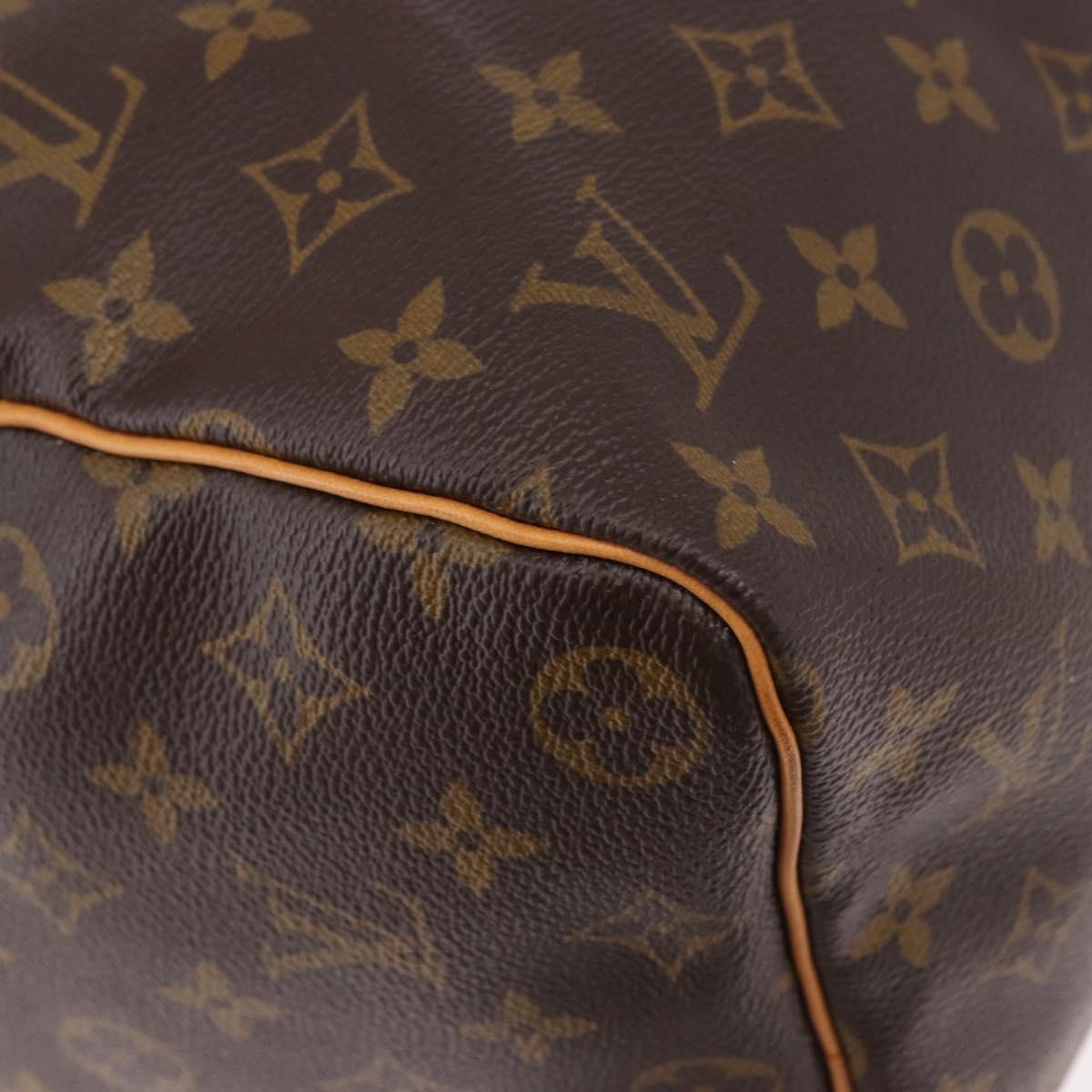 LOUIS VUITTON Monogram Keepall 45 Boston Bag M41428 LV Auth 189878V