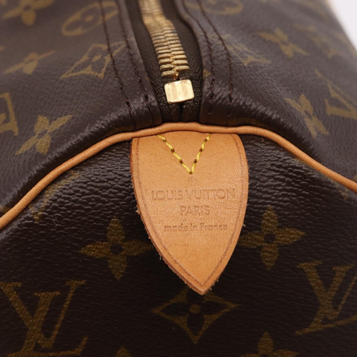 LOUIS VUITTON Monogram Keepall 45 Boston Bag M41428 LV Auth 189878V