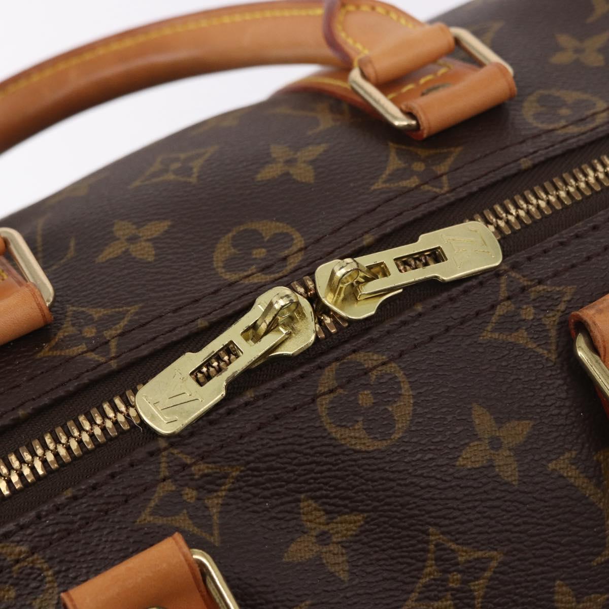 LOUIS VUITTON Monogram Keepall 45 Boston Bag M41428 LV Auth 189878V