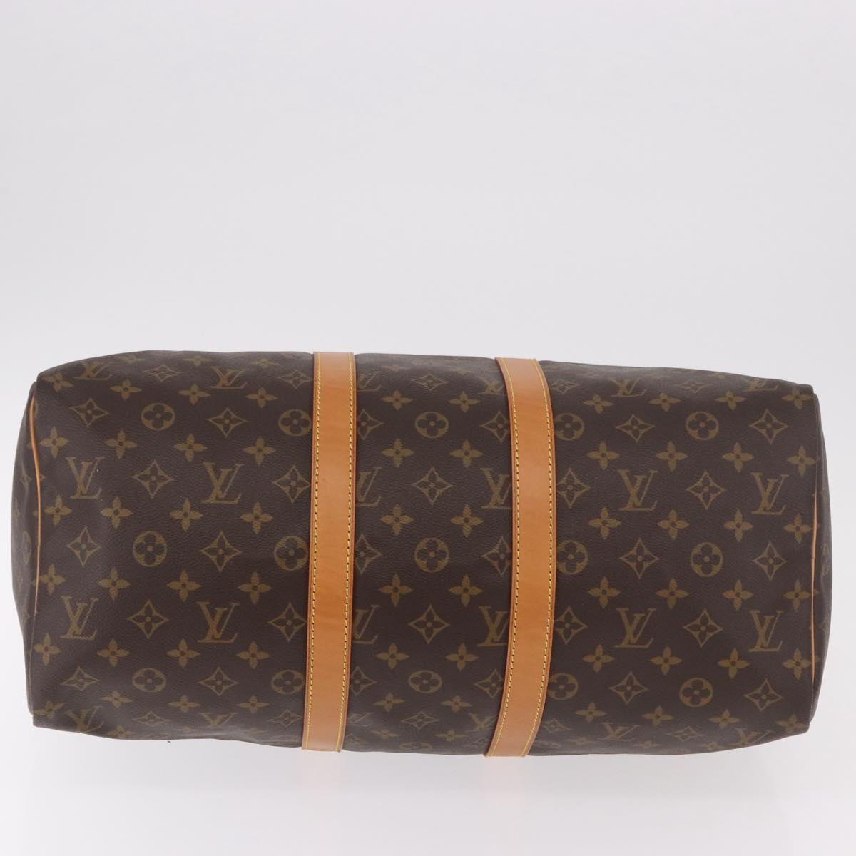 LOUIS VUITTON Monogram Keepall 45 Boston Bag M41428 LV Auth 189878V