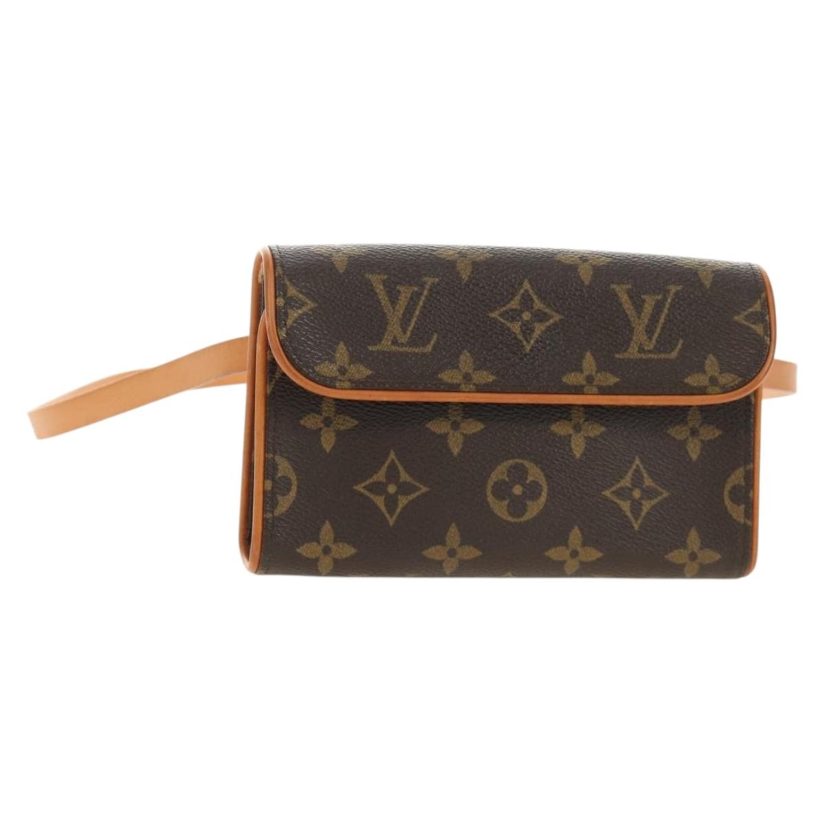 LOUIS VUITTON Monogram Pochette Florentine Waist bag M51855 LV Auth 189881V