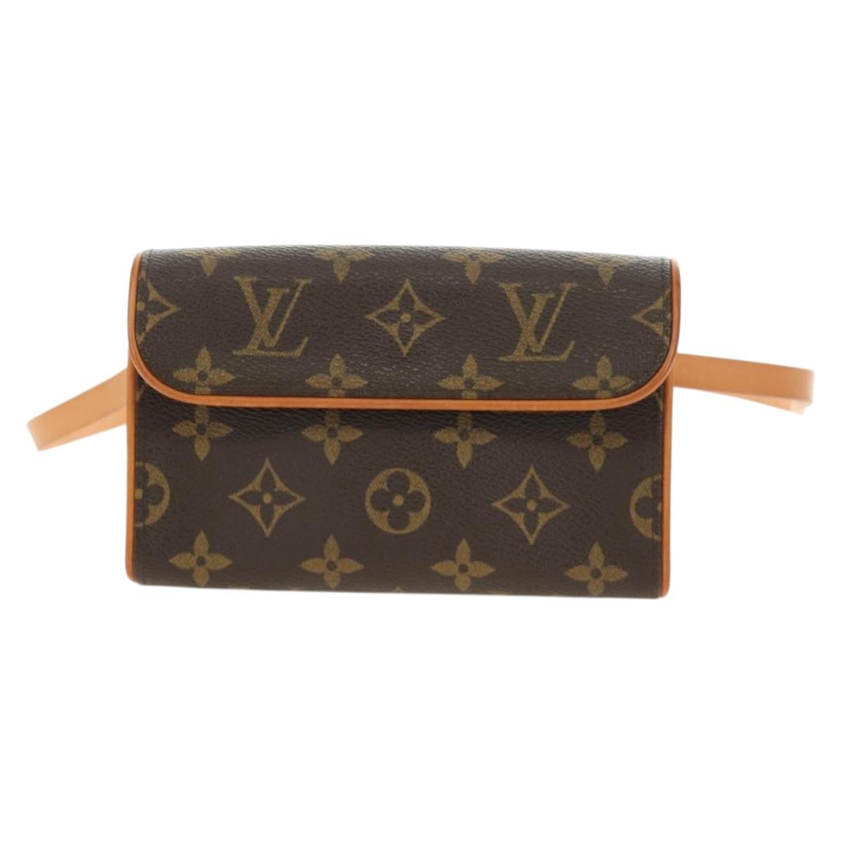 LOUIS VUITTON Monogram Pochette Florentine Waist bag M51855 LV Auth 189881V