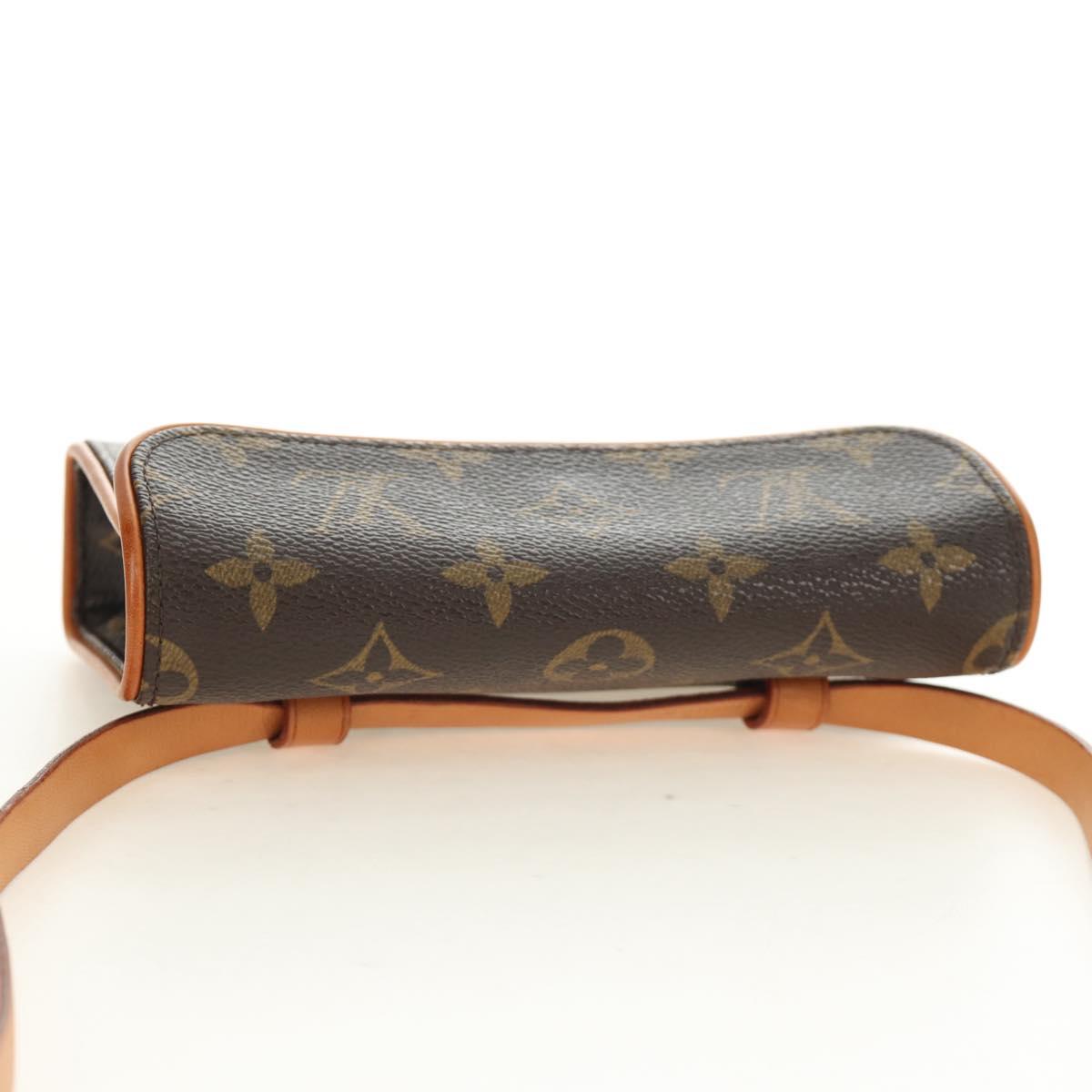 LOUIS VUITTON Monogram Pochette Florentine Waist bag M51855 LV Auth 189881V