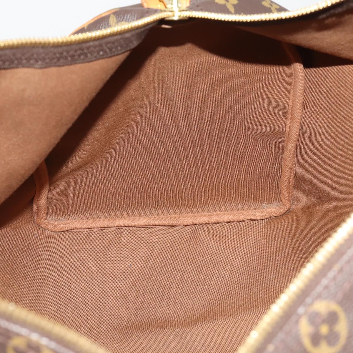 LOUIS VUITTON Monogram Keepall 45 Boston Bag M41428 LV Auth 189883